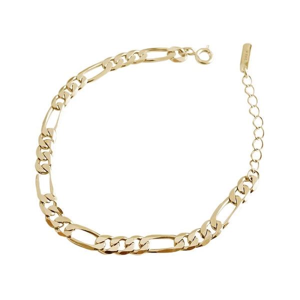 Luxe 18ct Gold Chain Bracelet