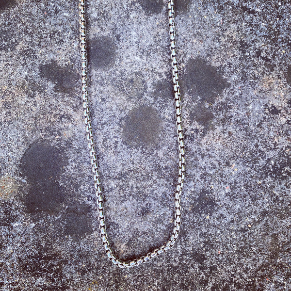 Silver Curb Chain