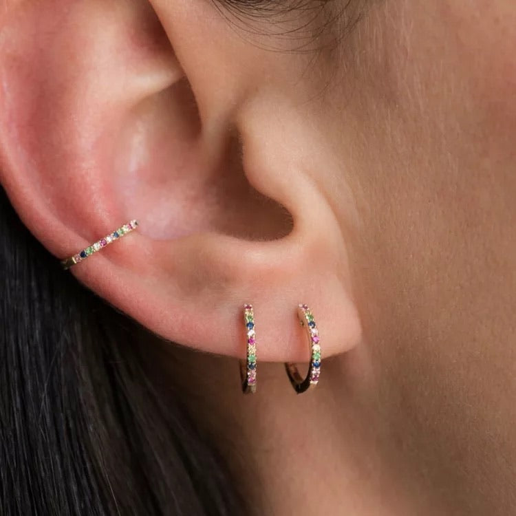 Luxe Rainbow Ear Cuff